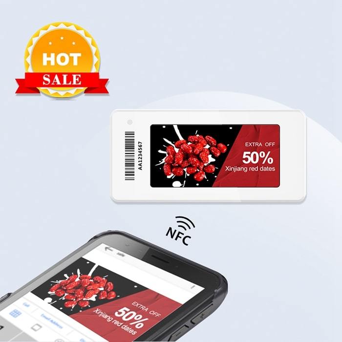 モバイル制御 E-インク デジタル ラベル 2.13 インチ