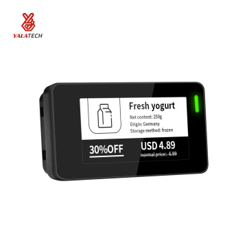 2.13 インチ多言語冷凍庫デジタル棚ラベル防水