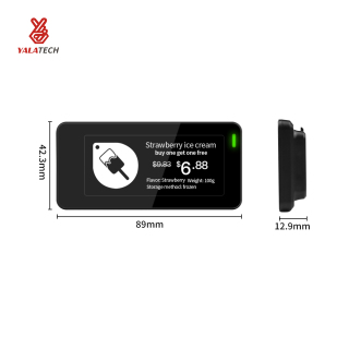 2.9 インチ多言語冷凍庫デジタル棚ラベル防水